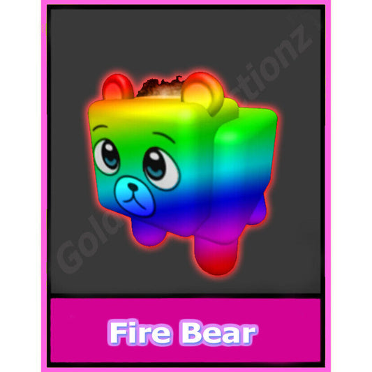 Chroma Fire Bear